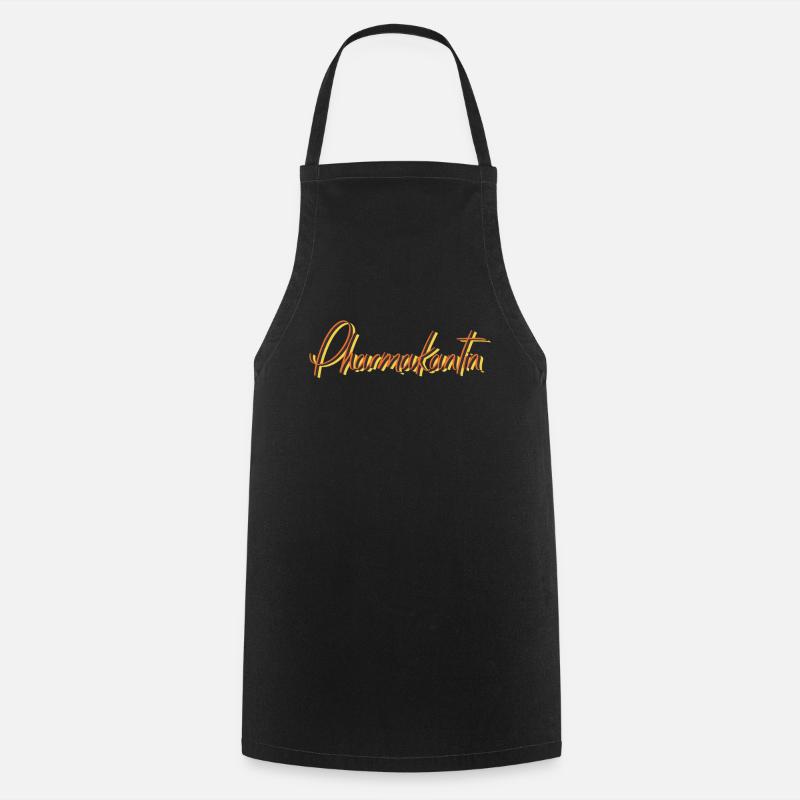 Pharmazeut Abschluss-Geschenk Pharmakantin - Kochschürze - Schwarz