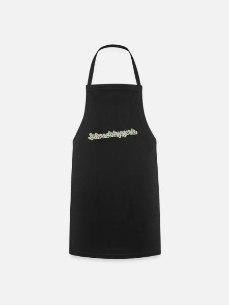 Schornsteinfeger Abschluss-Geschenk - Kochschürze - Schwarz