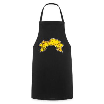 Banner Cheese - Cooking Apron - black - Front - AI Model Male 185 dark (185cm)