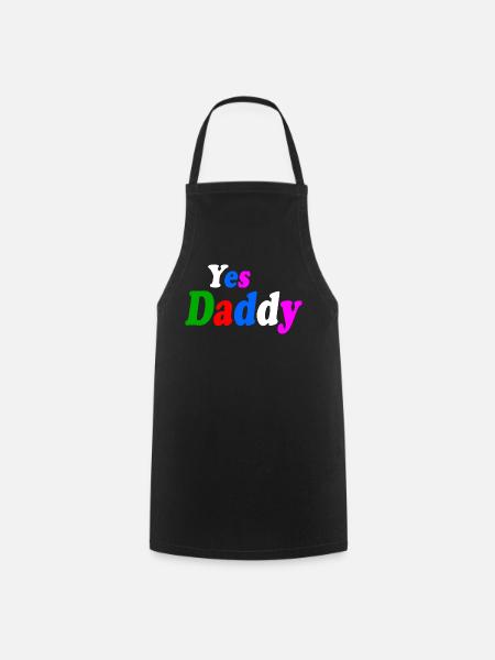 Yes daddy - Kochschürze - Schwarz