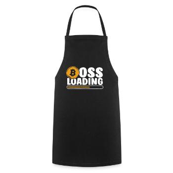 Loading Crypto Kryptowährung Blockchain - Kochschürze - Schwarz - Vorne - AI Model Male 185 dark (185cm)