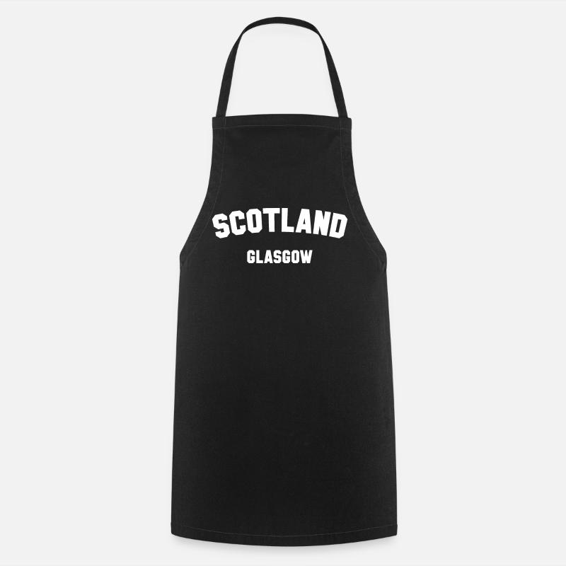 GLASGOW Scotland Schottland - Cooking Apron - black