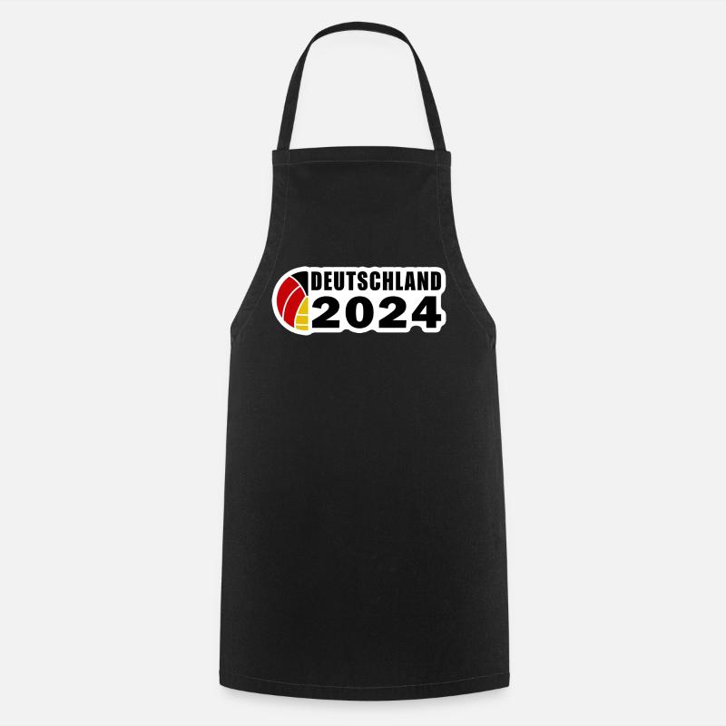 Handball Germany 2024 - Kochschürze - Schwarz