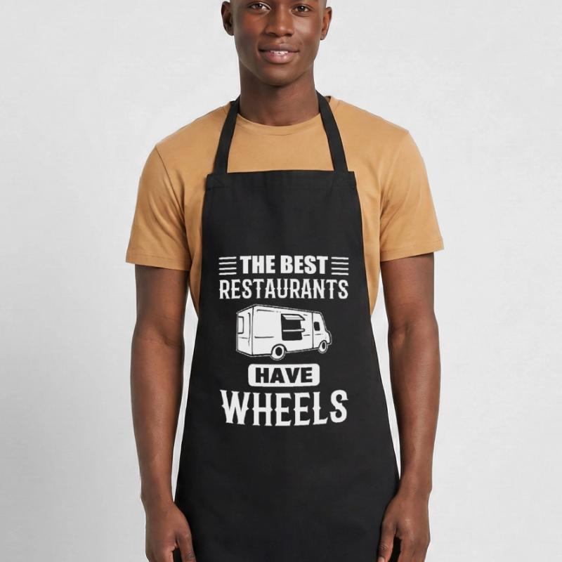 Restaurant auf Rädern Koch oder Kochen Kochschürze