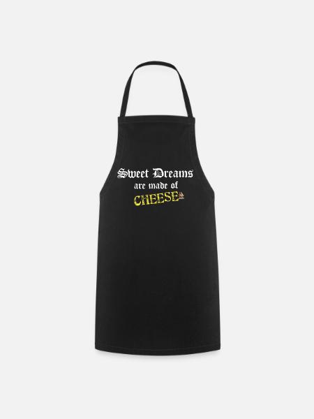 Käseträume Gothic - Kochschürze - Schwarz