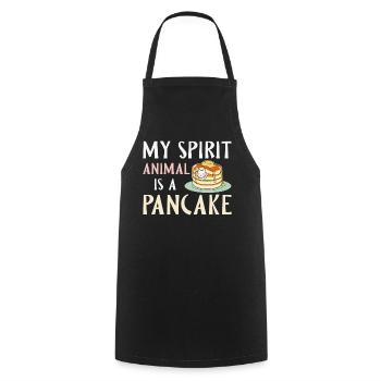 Pancake Lover Kids My Spirit - Tablier de cuisine - noir - Devant - AI Model Male 185 dark (185cm)