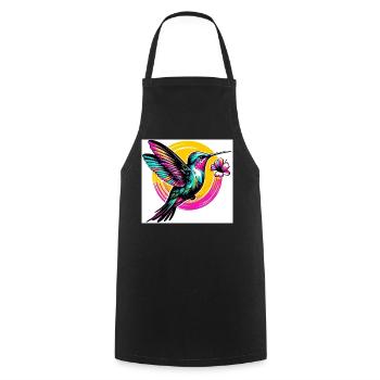 Colibri - Tablier de cuisine - noir - Devant - AI Model Male 185 dark (185cm)