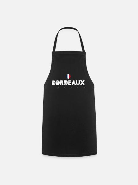Bordeaux - Tablier de cuisine - noir