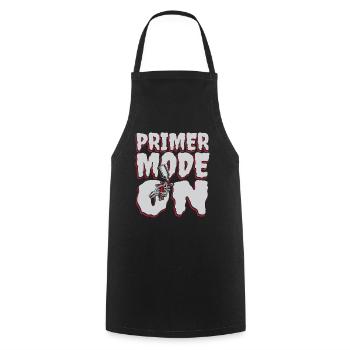 Primer Mode On Car Spray Automotive Vehicle Car - Cooking Apron - black - Front - AI Model Male 185 dark (185cm)