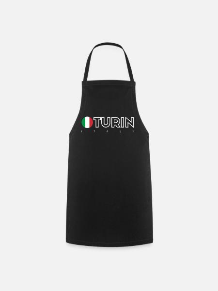 Turin - Kochschürze - Schwarz