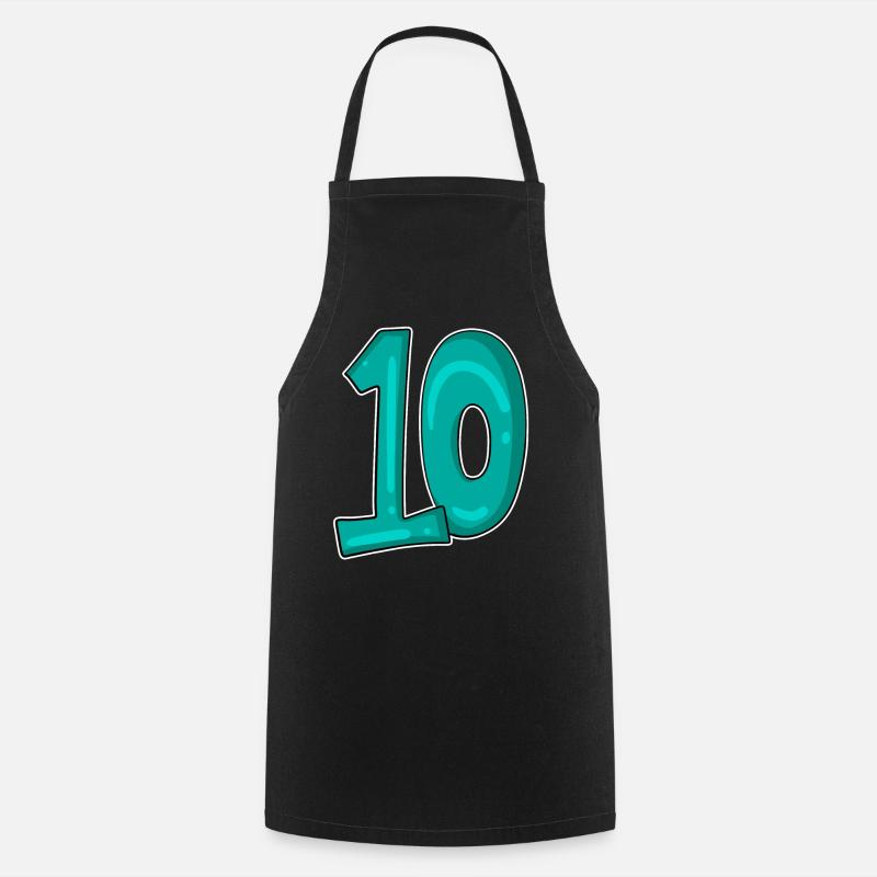 10 Ten - Cooking Apron - black
