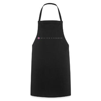 United kingdom flag - Cooking Apron - black - Front - AI Model Male 185 dark (185cm)