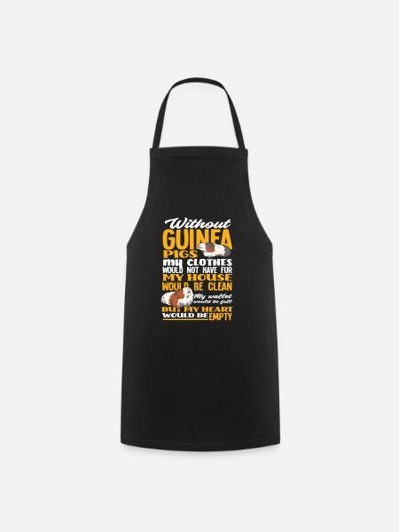Guinea pig - Cooking Apron - black