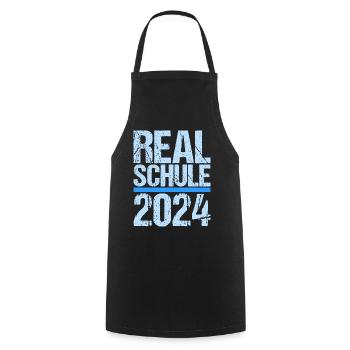 Secondary School Young Girls Secondary School 2024 - Cooking Apron - black - Front - AI Model Male 185 dark (185cm)