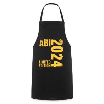 Abitur Junge Mädchen Abi Abitur 2024 - Kochschürze - Schwarz - Vorne - AI Model Male 185 dark (185cm)