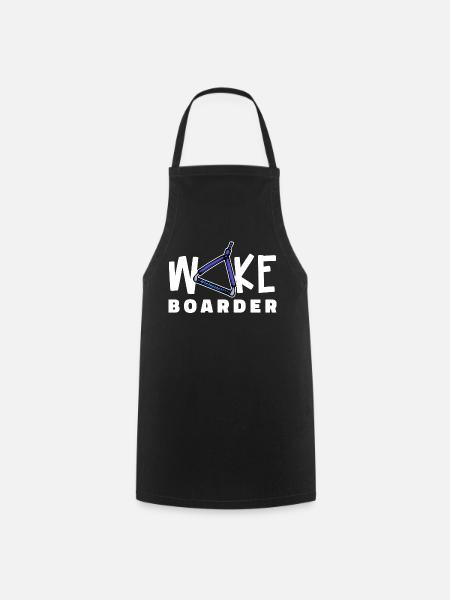 Wellenreiten Kitesurfer Statement Wakeboard - Kochschürze - Schwarz