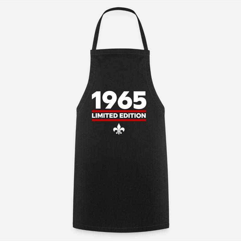 Édition limitée de 1965 - Tablier de cuisine - noir