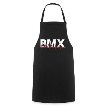 T-shirt BMX Pulse Graphic - Tablier de cuisine - noir - Devant - AI Model Male 185 dark (185cm)