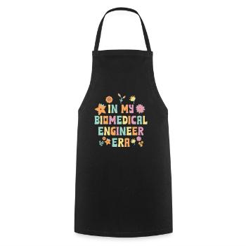 Biomedical EngineeringBiomedical Engineer Gesche - Cooking Apron - black - Front - AI Model Male 185 dark (185cm)