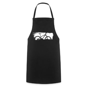 Silhouette de vélo urbain Graphic - Tablier de cuisine - noir - Devant - AI Model Male 185 dark (185cm)