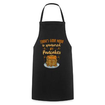 Pancake Lover Kids Today's Good - Kochschürze - Schwarz - Vorne - AI Model Male 185 dark (185cm)