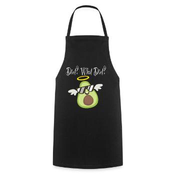 Régime alimentaire Quel régime Avocat Avocats Végétalien Végétalien Végétalien - Tablier de cuisine - noir - Devant - AI Model Male 185 dark (185cm)