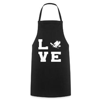 Plongeur Plongeur Hommes Plongeur Femme Plongeur - Tablier de cuisine - noir - Devant - AI Model Male 185 dark (185cm)
