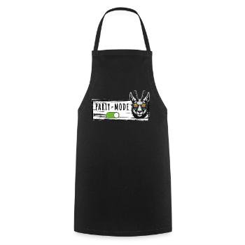 Party Fashion Gams Après Ski Hut Fun Mountain Hut - Cooking Apron - black - Front - AI Model Male 185 dark (185cm)