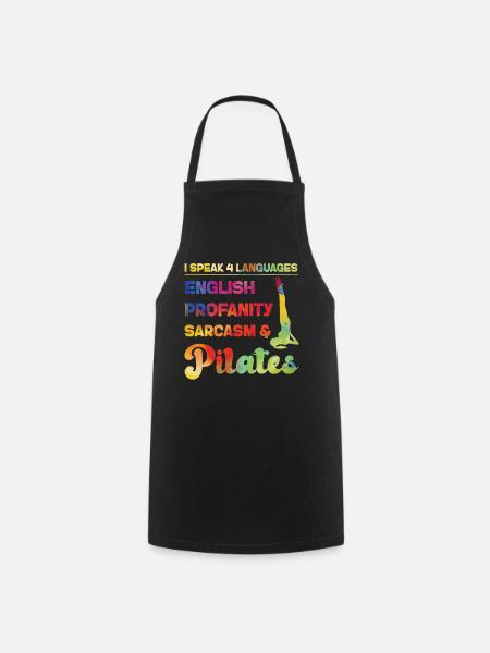 Pilates Instructor Teacher - Kochschürze - Schwarz