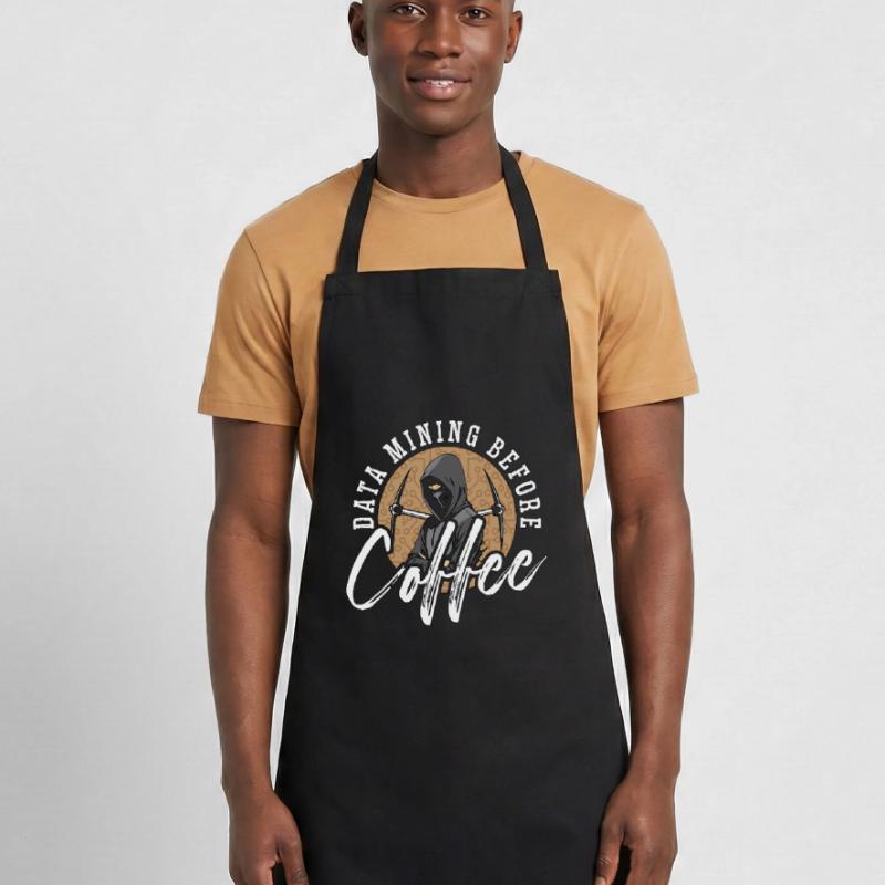 Data Mining Before Coffee Programmer Coffee Lover Cooking Apron