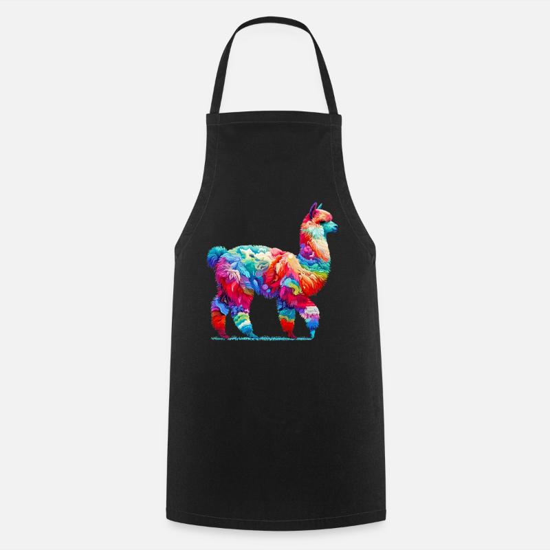 Alpaga - Tablier de cuisine - noir