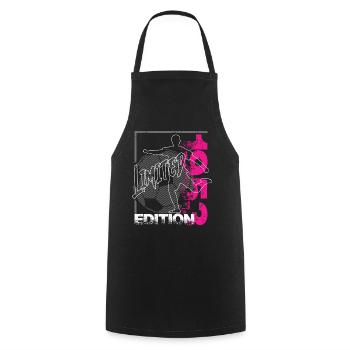Édition limitée 1953 Édition limitée Football - Tablier de cuisine - noir - Devant - AI Model Male 185 dark (185cm)