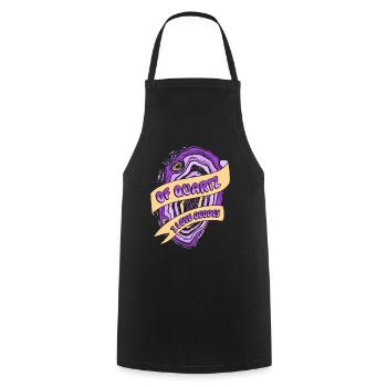 Of Quartz I Love Geodes Geologist Mineral - Cooking Apron - black - Front - AI Model Male 185 dark (185cm)