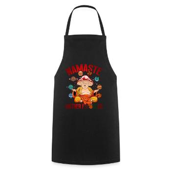 Hippie Mushrooms Shrooms Psychedelic Mushroomhead - Kochschürze - Schwarz - Vorne - AI Model Male 185 dark (185cm)