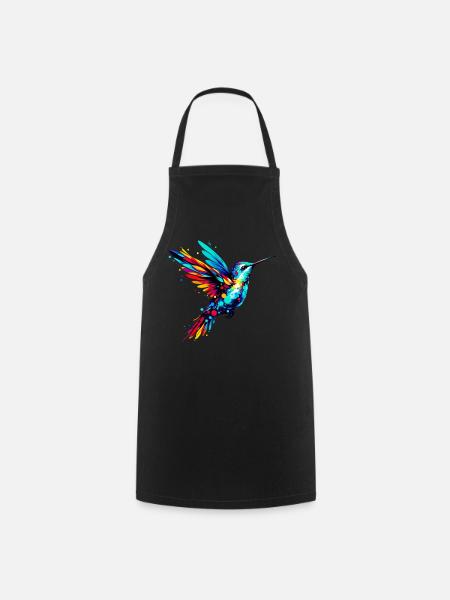 Kolibri - Kochschürze - Schwarz
