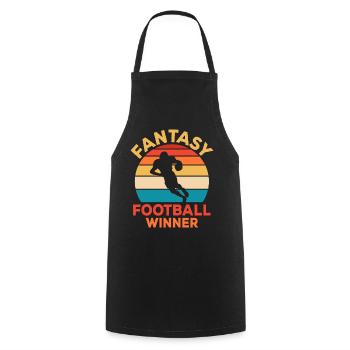 Fantasy Football Winner - Cooking Apron - black - Front - AI Model Male 185 dark (185cm)