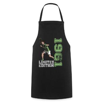 Édition limitée 1961 Édition limitée Tennis - Tablier de cuisine - noir - Devant - AI Model Male 185 dark (185cm)