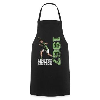 Edition Limitée 1967 Édition Limitée Tennis - Tablier de cuisine - noir - Devant - AI Model Male 185 dark (185cm)