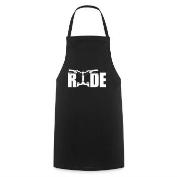 Potence Guidon VTT VTT - Tablier de cuisine - noir - Devant - AI Model Male 185 dark (185cm)