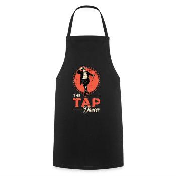 Tap Dance The Tap Dancer Contemporary Dancing - Cooking Apron - black - Front - AI Model Male 185 dark (185cm)