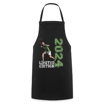 Édition Limitée 2024 Édition Limitée Tennis - Tablier de cuisine - noir - Devant - AI Model Male 185 dark (185cm)