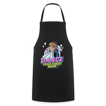Danse de salon Your Cares Danse Danseuse de salon - Tablier de cuisine - noir - Devant - AI Model Male 185 dark (185cm)