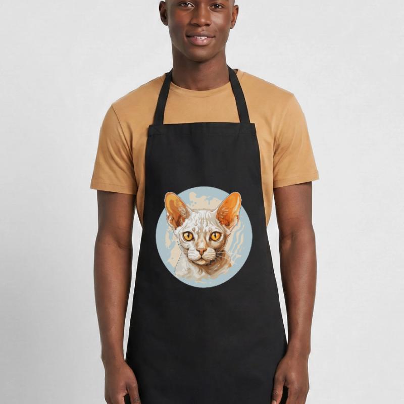 Chaton Devon Rex Chat Devon Rex Tablier de cuisine