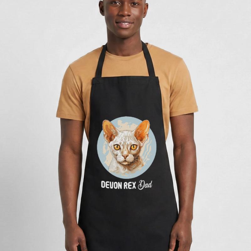 Chaton Devon Rex Chat Devon Rex Tablier de cuisine