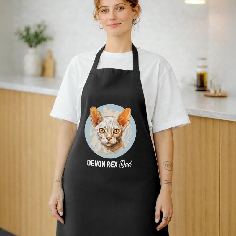 Devon Rex Kätzchen Devon Rex Katze Kochschürze