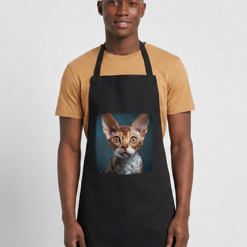 Chaton Devon Rex Chat Devon Rex Tablier de cuisine