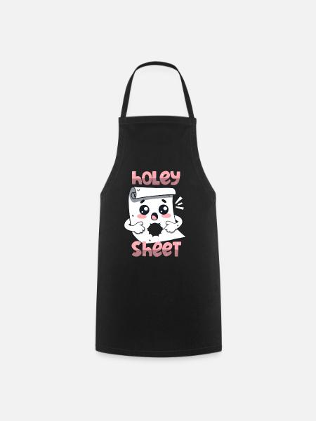 Holey Sheet - Kochschürze - Schwarz