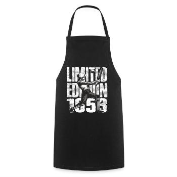 Édition limitée 1953 Édition limitée Cricket - Tablier de cuisine - noir - Devant - AI Model Male 185 dark (185cm)