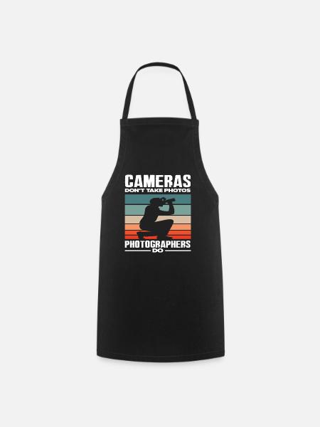 Photographe Passion Photographie - Tablier de cuisine - noir