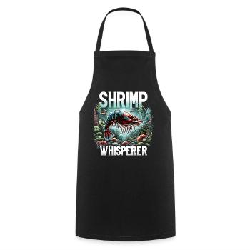 Shrimp Aquarium, Amano Shrimp, Red Fire Shrimp - Cooking Apron - black - Front - AI Model Male 185 dark (185cm)